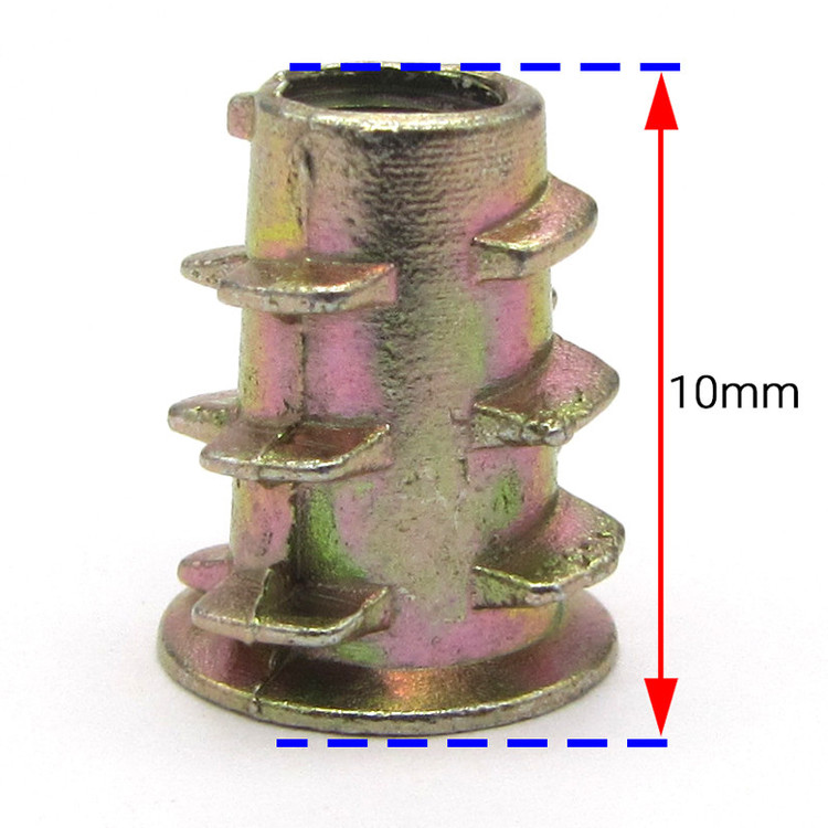 مهره روپیچ توپیچ پایا مدل M6-10 مجموعه 10 عددی