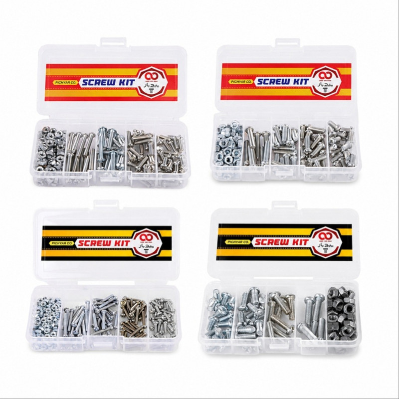 پیچ  پیچ یار مدل M3-M4-M5-M6 مجموعه 630 عددی
