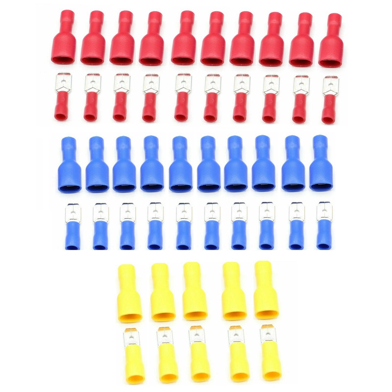 وایرشو نری و مادگی  مدل کولری کد FDFD1.5-2.5-6 بسته 50 عددی