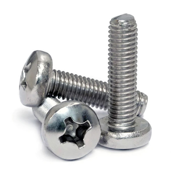 پیچ و مهره و واشر هامر مدل استوانه کد M4-25mm بسته 75 عددی