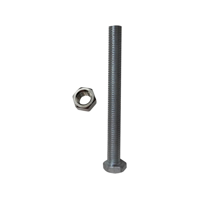 پیچ و مهره مدل  HEX-8-80 بسته 12 عددی