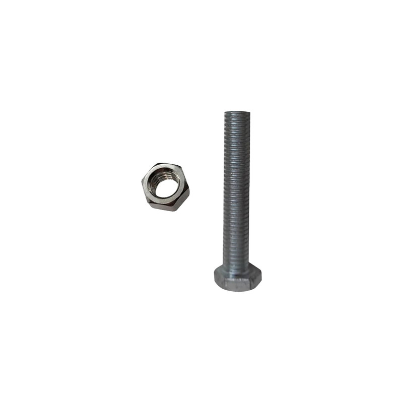 پیچ و مهره مدل HEX-6-60 مجموعه 10 عددی