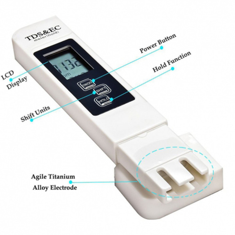 سختی سنج TDS و EC متر آب مدل EZ-1