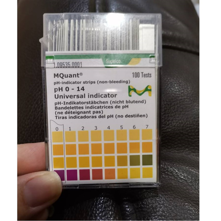 کاغذ پی اچ سنج مرک مدل Mck بسته 100 عددی