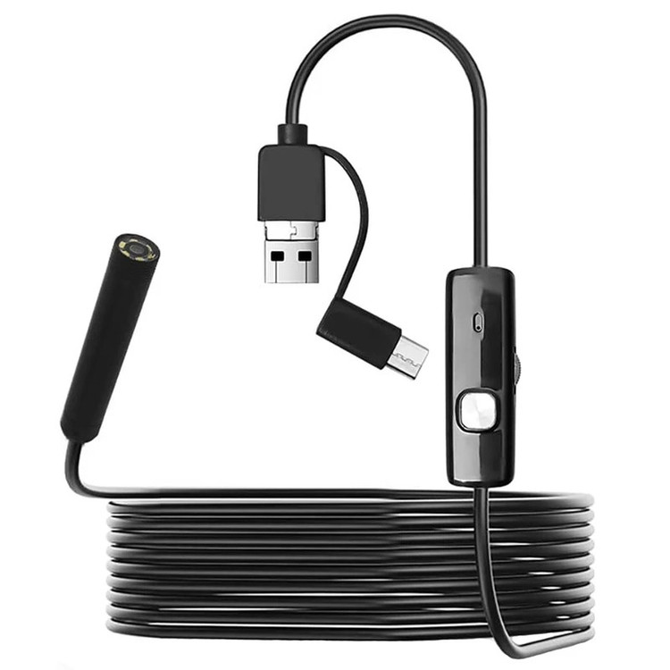دوربین آندوسکوپی مدل شلنگی Hard Wire Waterproof کد 5M