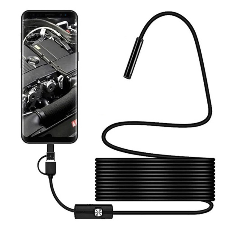 دوربین آندوسکوپی مدل شلنگی Hard Wire Waterproof کد 5M