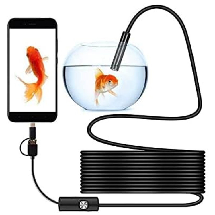 دوربین آندوسکوپی مدل شلنگی Hard Wire Waterproof کد 5M