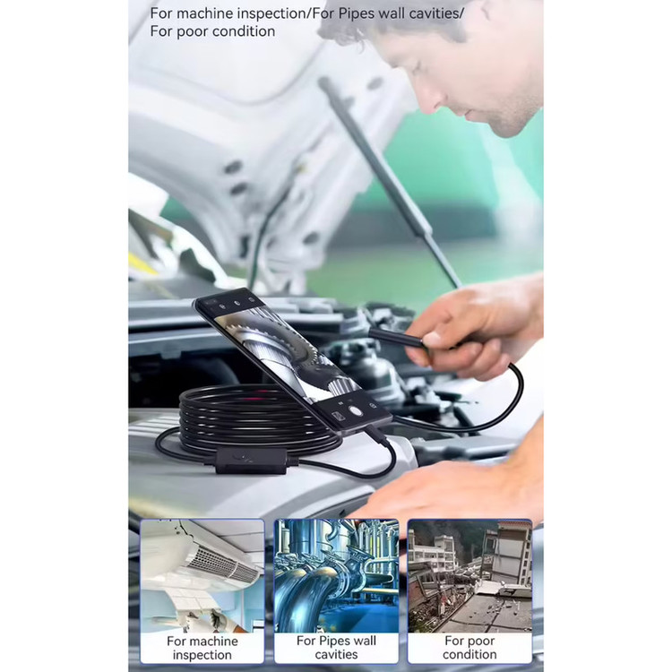 دوربین آندوسکوپی مدل شلنگی Hard Wire کد 2026 2M