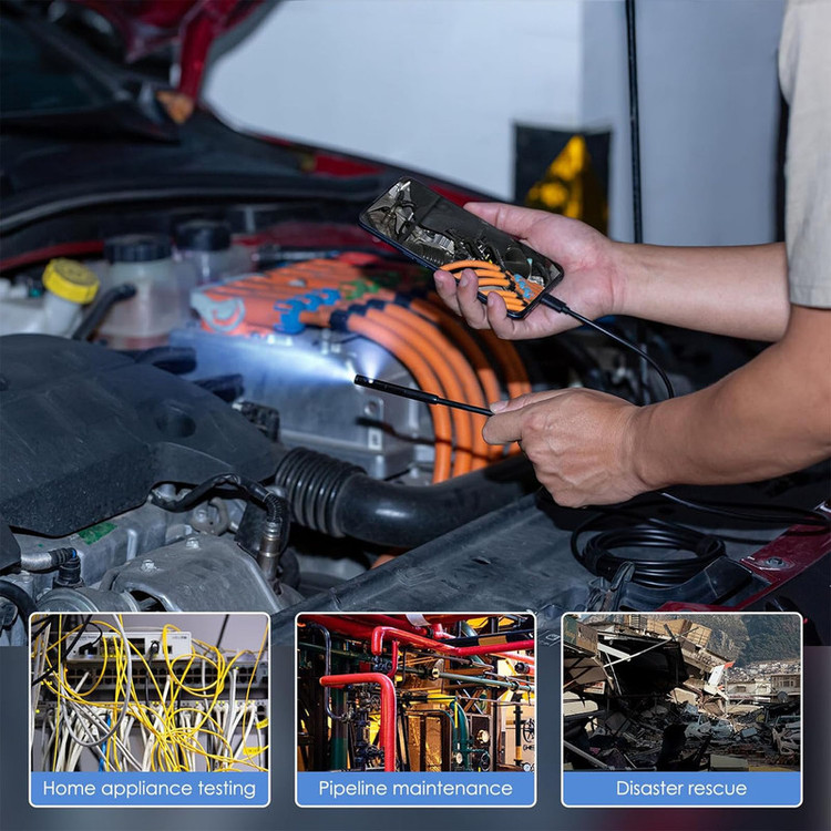دوربین شلنگی مدل دولنز کد 10M HD Waterproof New