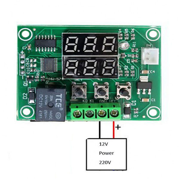 ترموستات کنترلر دما مدل XH-W1219