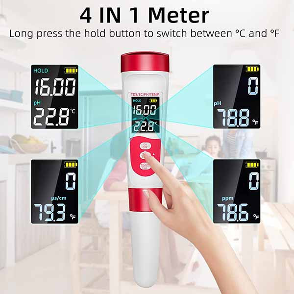 PH متر مدل multifunctional PH-300