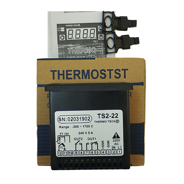 ترموستات دیجیتال کنترلر دما ترموتک مدل TS2-22