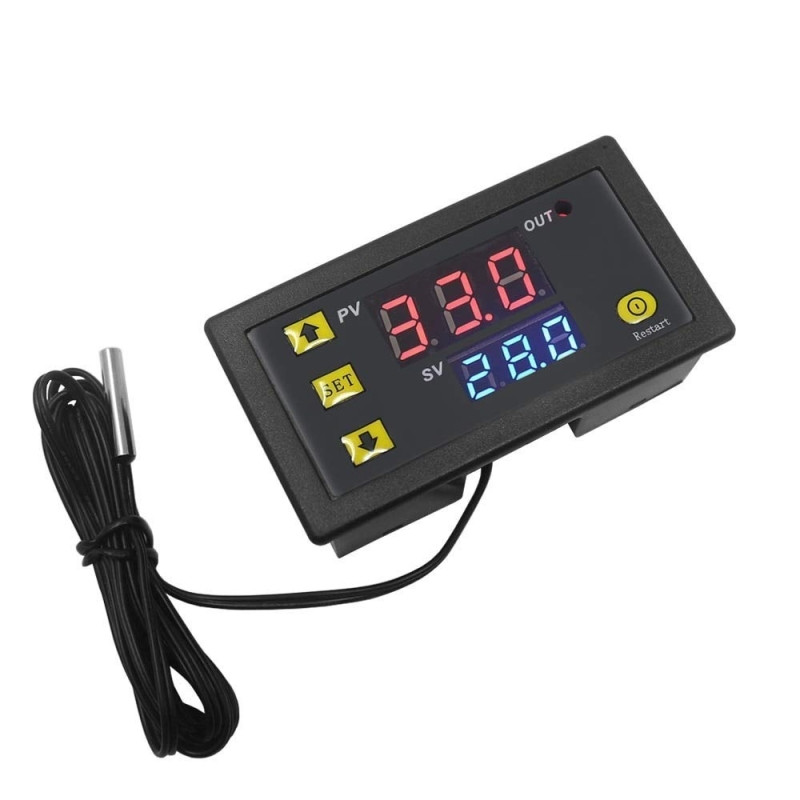 ترموستات دیجیتال کد 24VDC مدل XK-3230