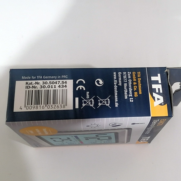 دماسنج و رطوبت سنج تی اف ای مدل 30.5047