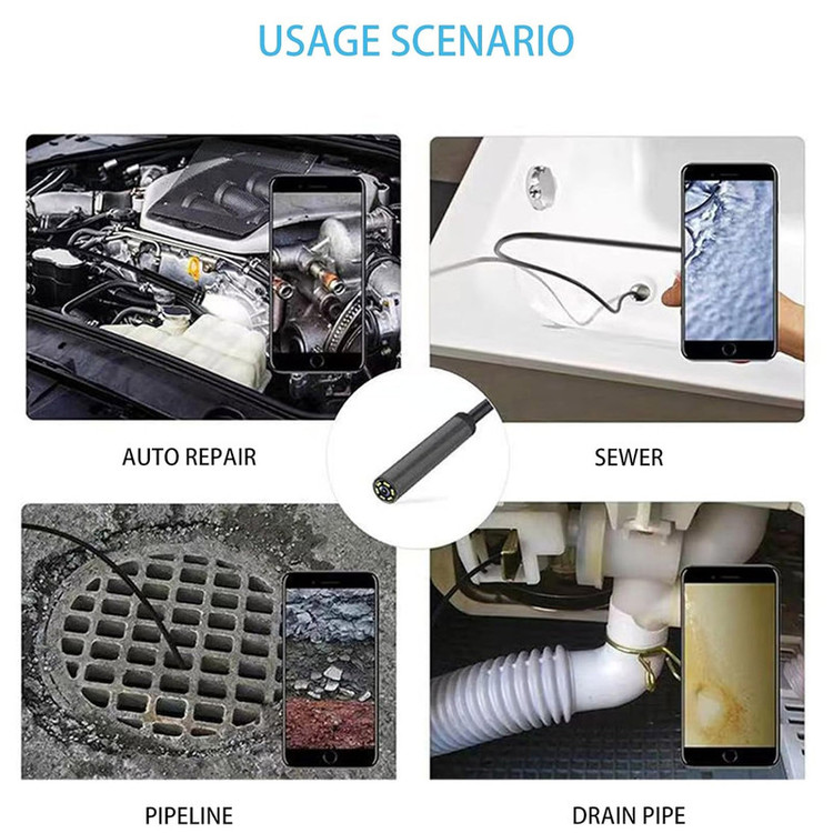 دوربین شلنگی مدل ضدآب HW LED NEW 2024