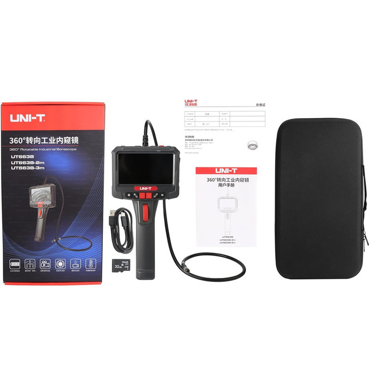 دوربین آندوسکوپ صنعتی یونی-تی مدل UT663B-3