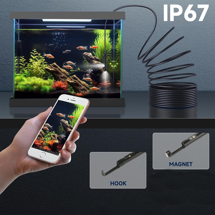 دوربین شلنگی مدل ضدآب Autofocus 10M HD 360