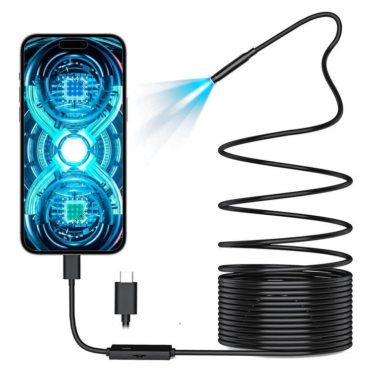 دوربین شیلنگی مدل فلزی شکل پذیر کد 10M HD