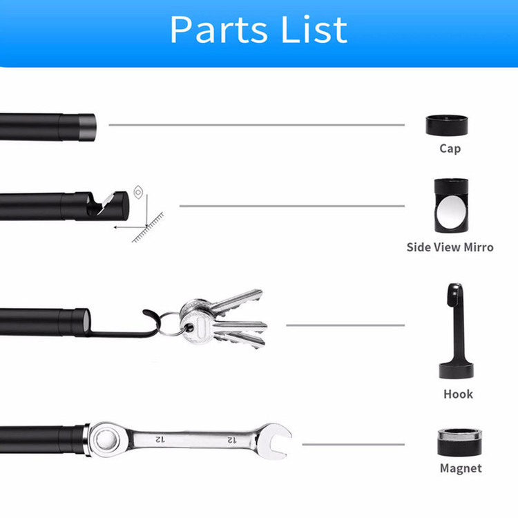دوربین شلنگی مدل اتوفوکوس کد 10M 5MP OTF360 2024