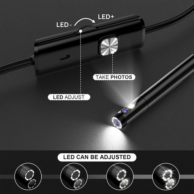 دوربین آندوسکوپی مدل دولنز کد 20METERS HARD WIRE HD