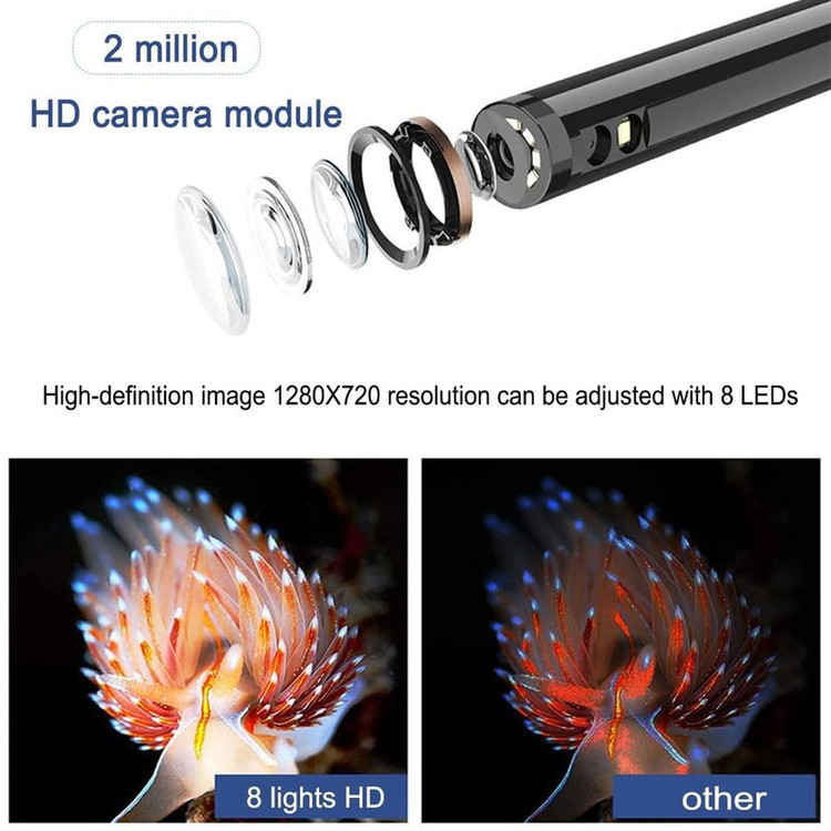 دوربین آندوسکوپی مدل دولنز کد 20METERS HARD WIRE HD