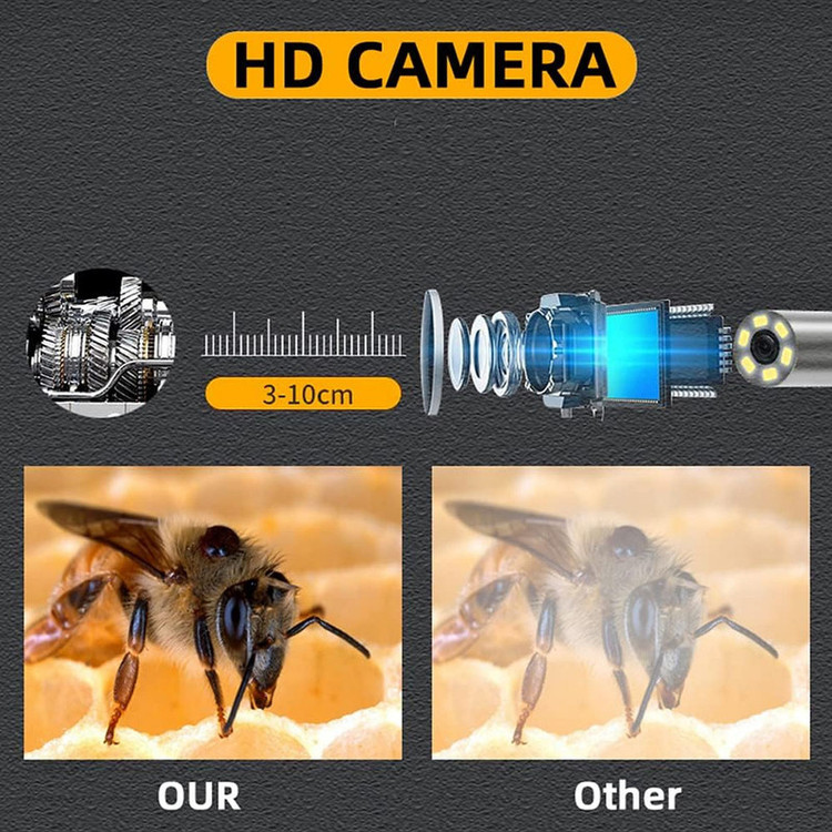 دوربین آندوسکوپی مدل دولنز ضدآب کد 20Meters 2L HD