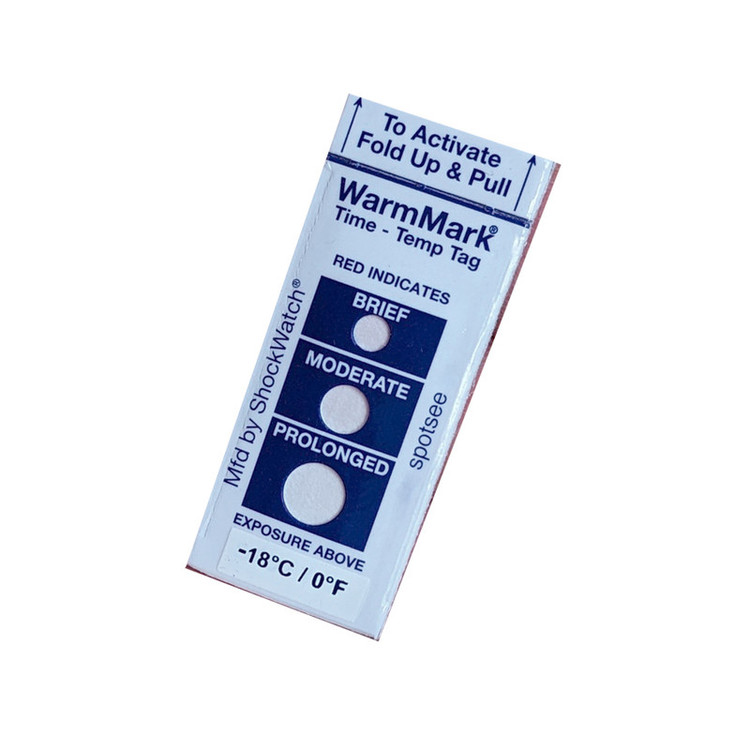دیتالاگر دما-زمان وارممارک مدل Label_T12h-18°C
