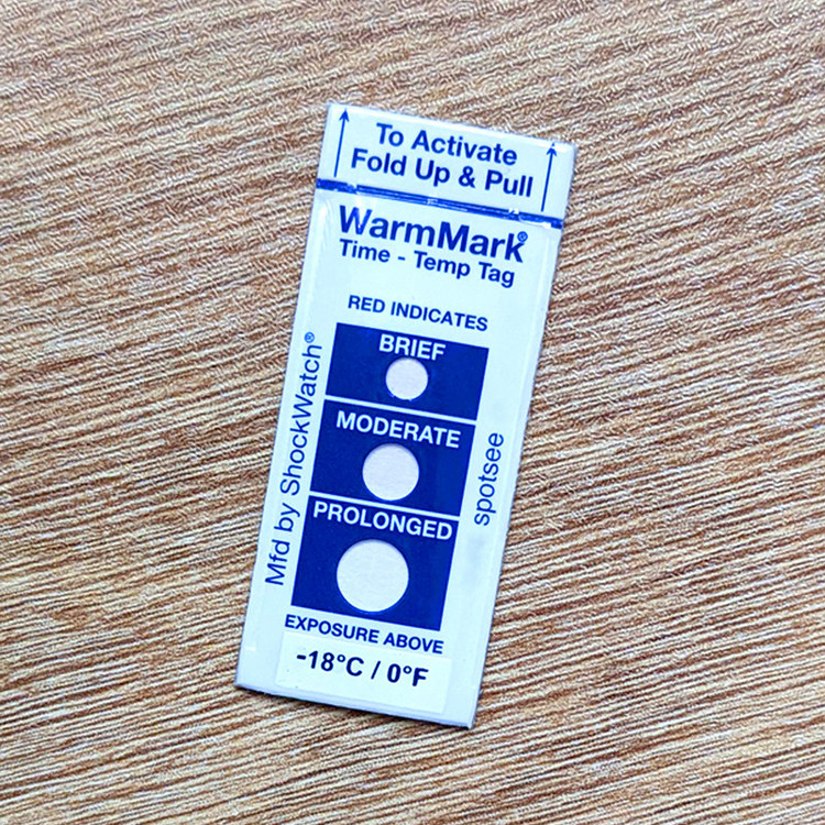 دیتالاگر دما-زمان وارممارک مدل Label_T12h-18°C