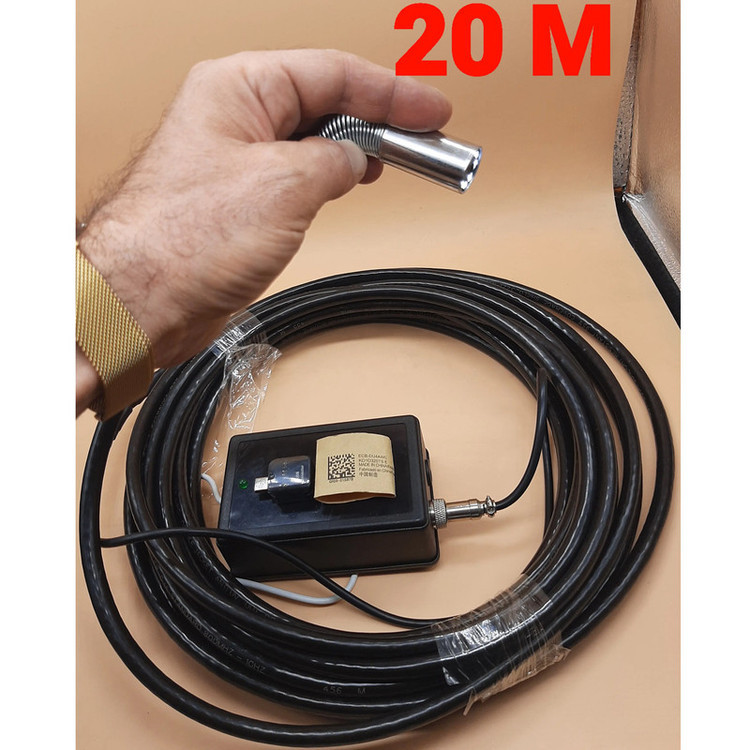دوربین آندوسکوپی صنعتی مدل شلنگی سرفنری کد 20M 1080P