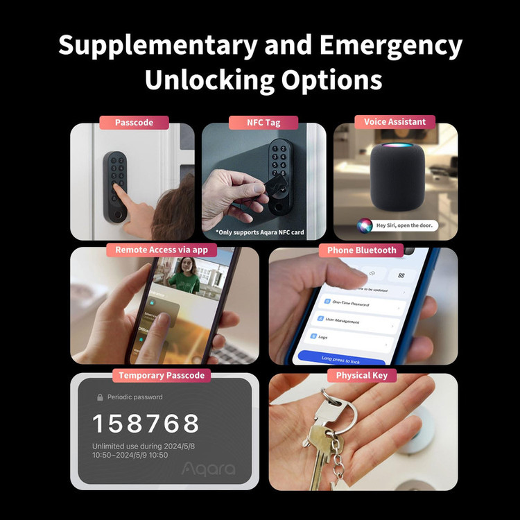 قفل هوشمند آکارا مدل Smart Lock U200