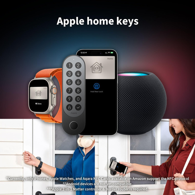 قفل هوشمند آکارا مدل Smart Lock U200
