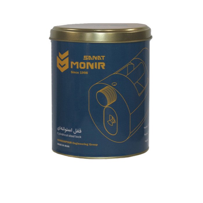 قفل منیر صنعت مدل استوانه اي M95