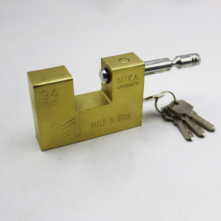 قفل کتابی نیکا مدل طلایی کد YP-94MM
