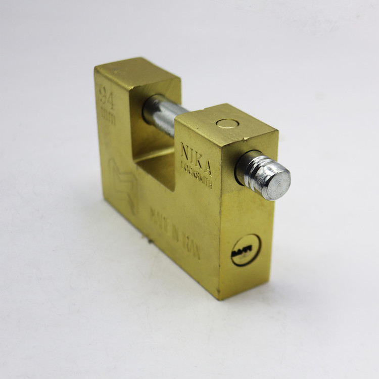 قفل کتابی نیکا مدل طلایی کد YP-94MM