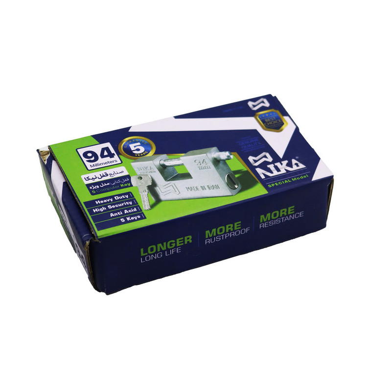 قفل کتابی نیکا مدل ویژه کد YP-94MM