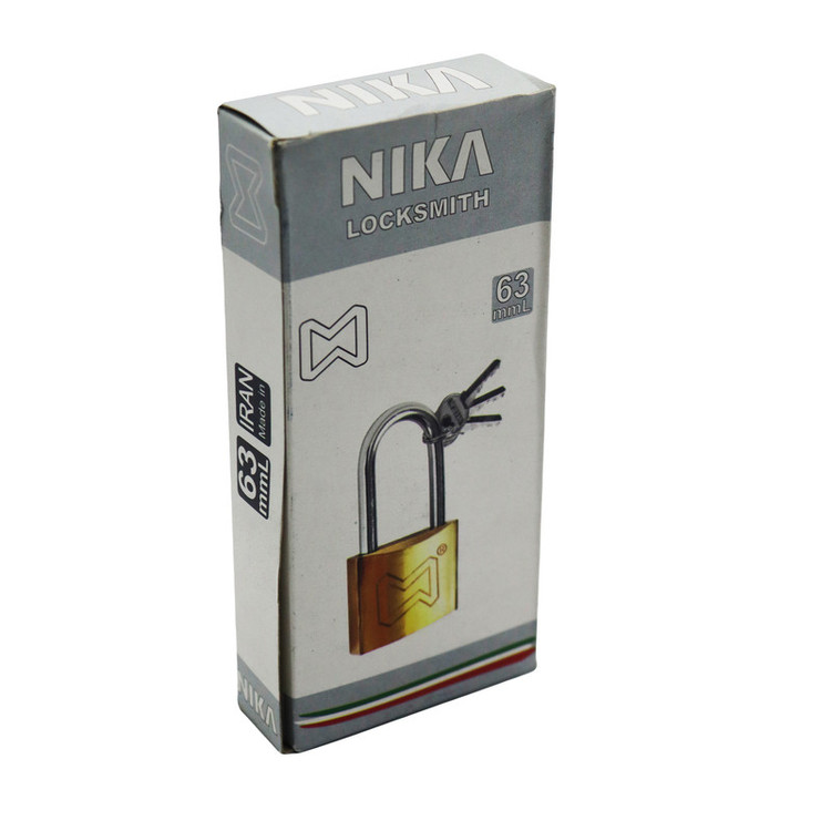 قفل آویز نیکا مدل بلند کد YPB-63MM