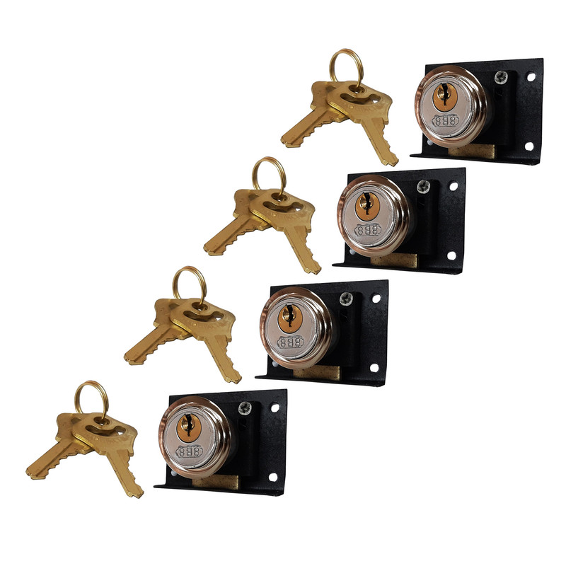 قفل کمدی 8 بی 8 مدل HT- 004 مجموعه چهار عددی