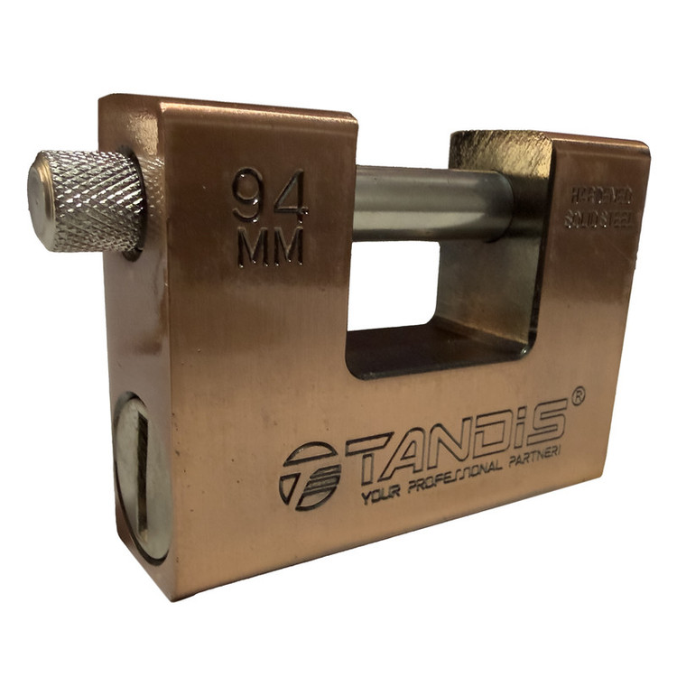 قفل کتابی تندیس مدل SMT-TANDIS-TT2102 سایز 94 میلی متر به همراه 5 کلید
