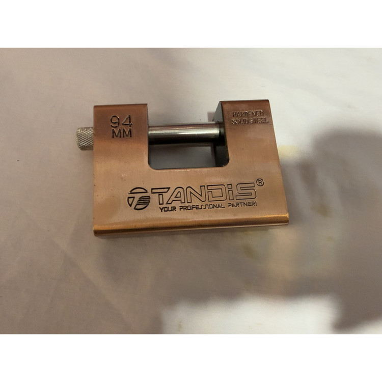 قفل کتابی تندیس مدل SMT-TANDIS-TT2102 سایز 94 میلی متر به همراه 5 کلید