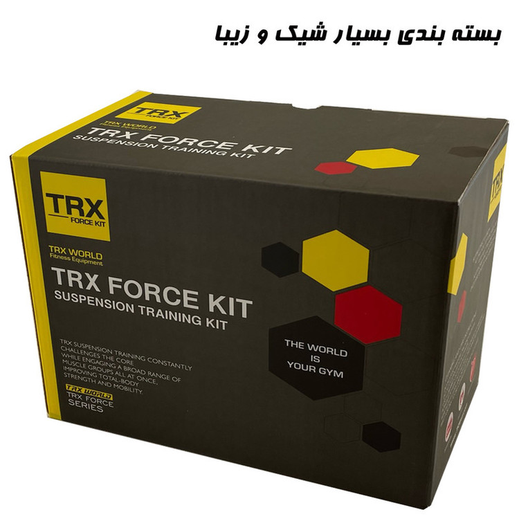 لوازم تناسب اندام تی آر ایکس دنیای تی آر ایکس مدل FORCE KIT به همراه برنامه تمرینی