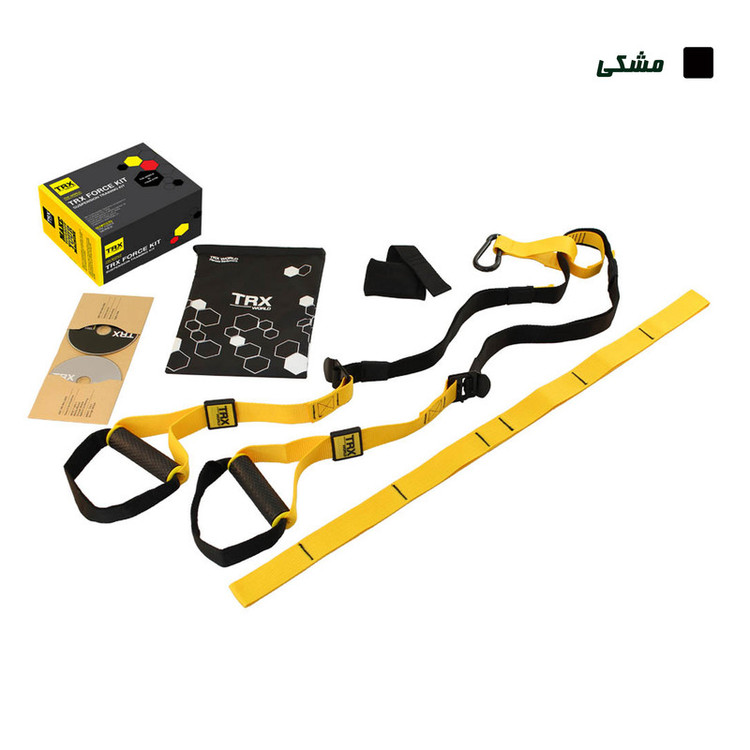 لوازم تناسب اندام تی آر ایکس دنیای تی آر ایکس مدل FORCE KIT به همراه برنامه تمرینی