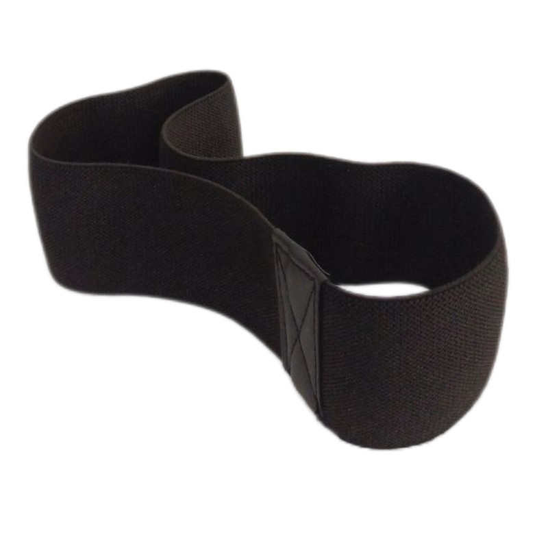 کش مینی لوپ مدل پارچه ای چرم دوزی کد 34CM