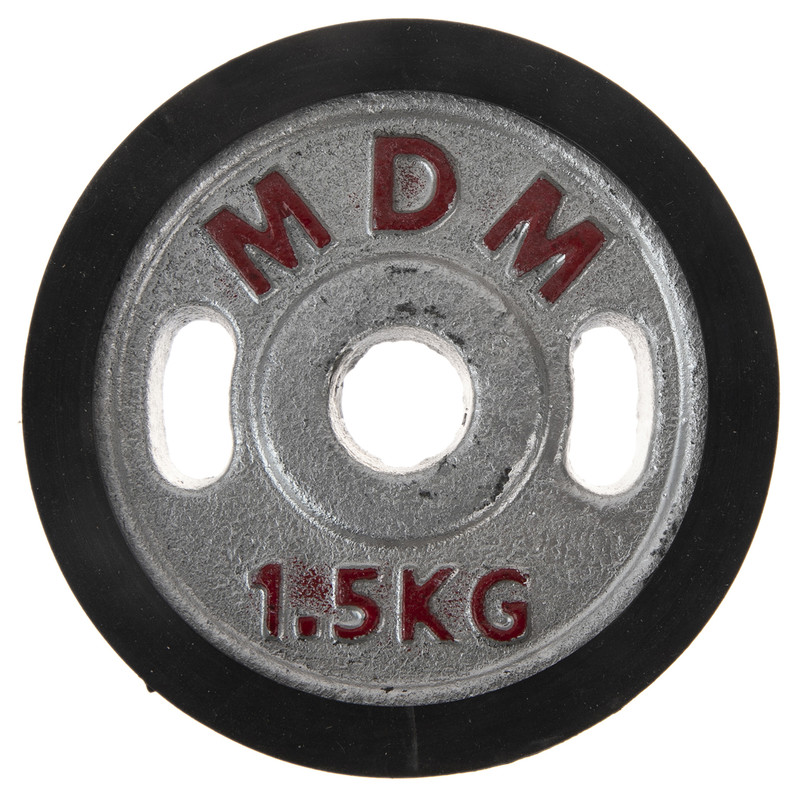 وزنه دمبل ام دی ام وزن 1.5 کیلوگرم بسته 2 عددی