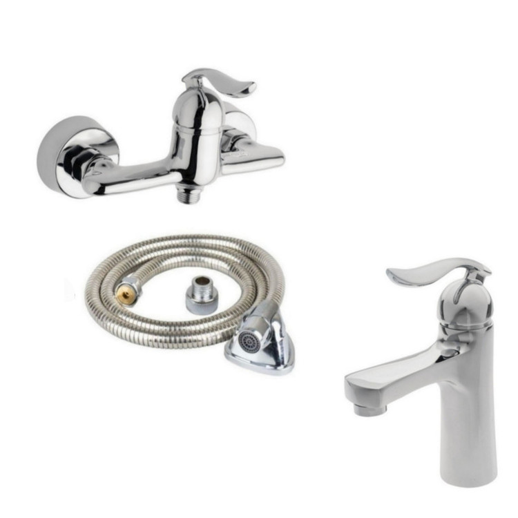 ست شیرآلات بهداشتی ایلمان مدل لیکادو کد k200 مجموعه 3 عددی