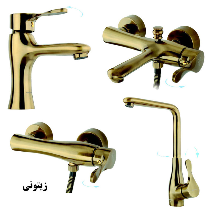 ست شیرآلات جزیره مدل یاتو کد SH-MJ-88-91/Set