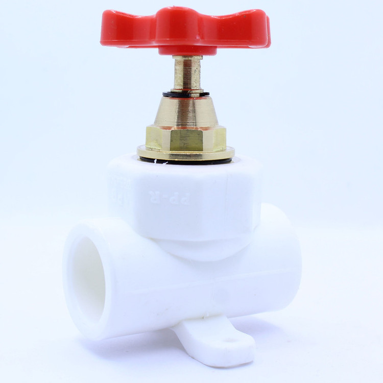شیر فلکه آب مدل DN-25 بسته 4 عددی
