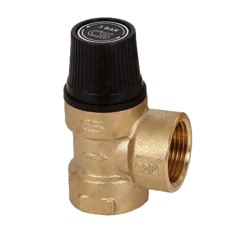 شیر اطمینان پکیج سی اس کیس مدل 3bar-1/2inch