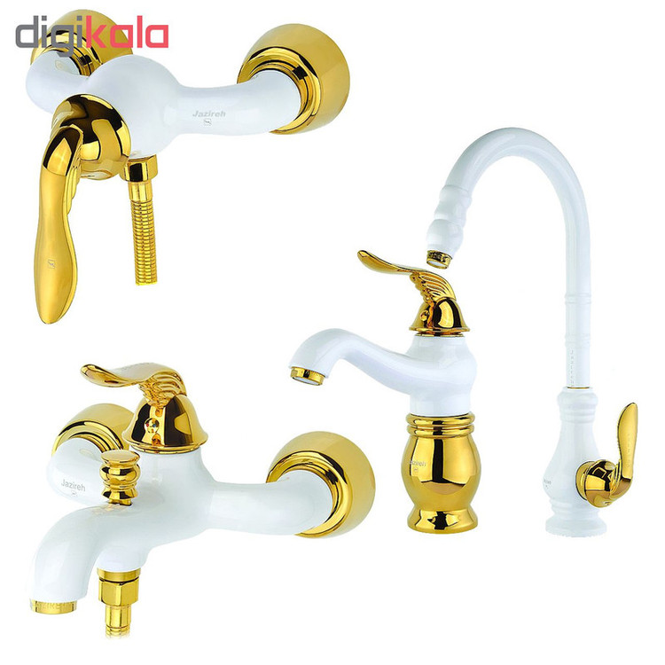شیرآلات جزیره مدل سورن کد SS-MJ-105-107 مجموعه 4 عددی
