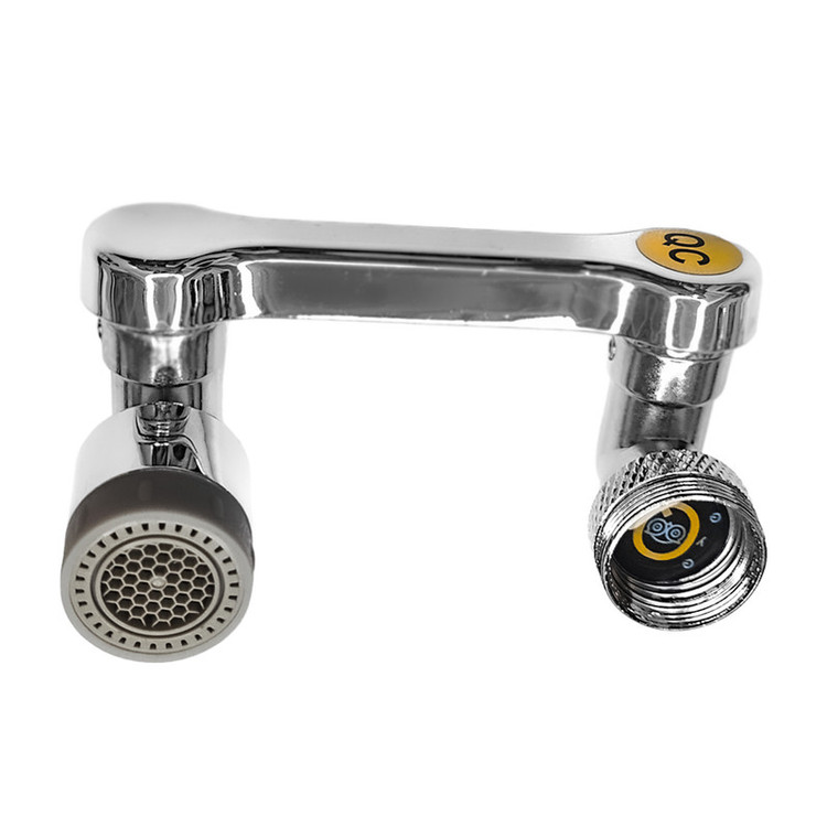 سر شیر آب آی کیو مدل چرخشی کامل چند حالته کد Steel-Lux85