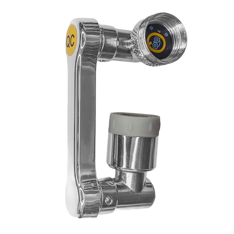 سر شیر آب آی کیو مدل چرخشی کامل چند حالته کد Steel-Lux85